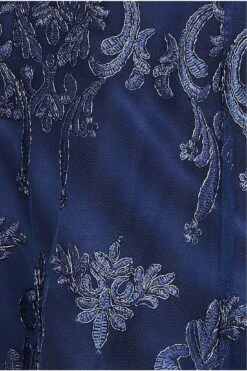 Goddiva Scalloped Lace Dipped Hem Midi Dress - Navy 7 Goddiva Scalloped Lace Dipped Hem Midi Dress - Navy -Sarto Vibe Sales 34ZdrBSg 13772