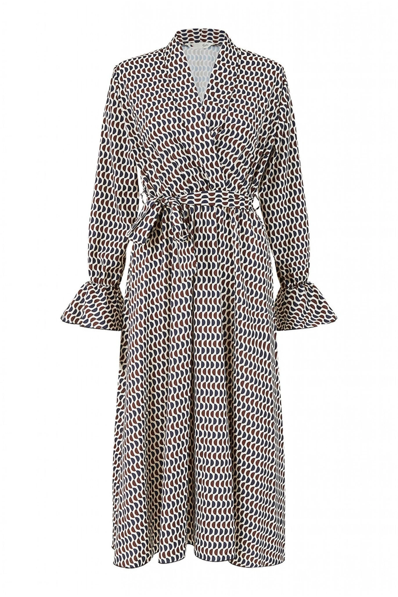 Yumi Multi Midi Wrap Dress 5 Yumi Multi Midi Wrap Dress - Image 5