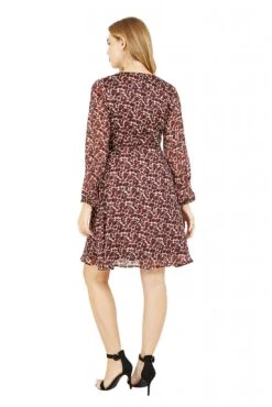 Yumi Lurex Leopard Print Wrap Dress 6 Yumi Lurex Leopard Print Wrap Dress -Sarto Vibe Sales B0HIXtbT 13949
