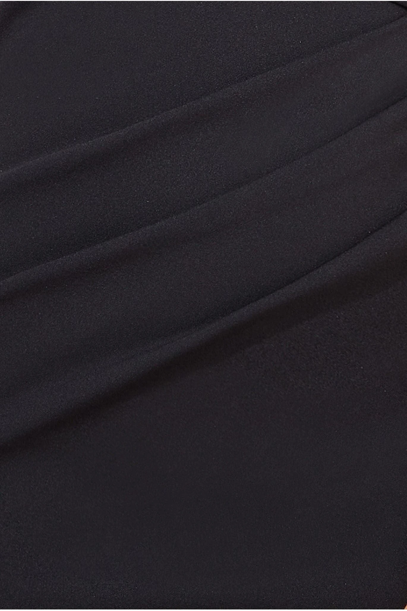 Goddiva Scuba Crepe Off The Shoulder Midi - Black 4 Goddiva Scuba Crepe Off The Shoulder Midi - Black - Image 4