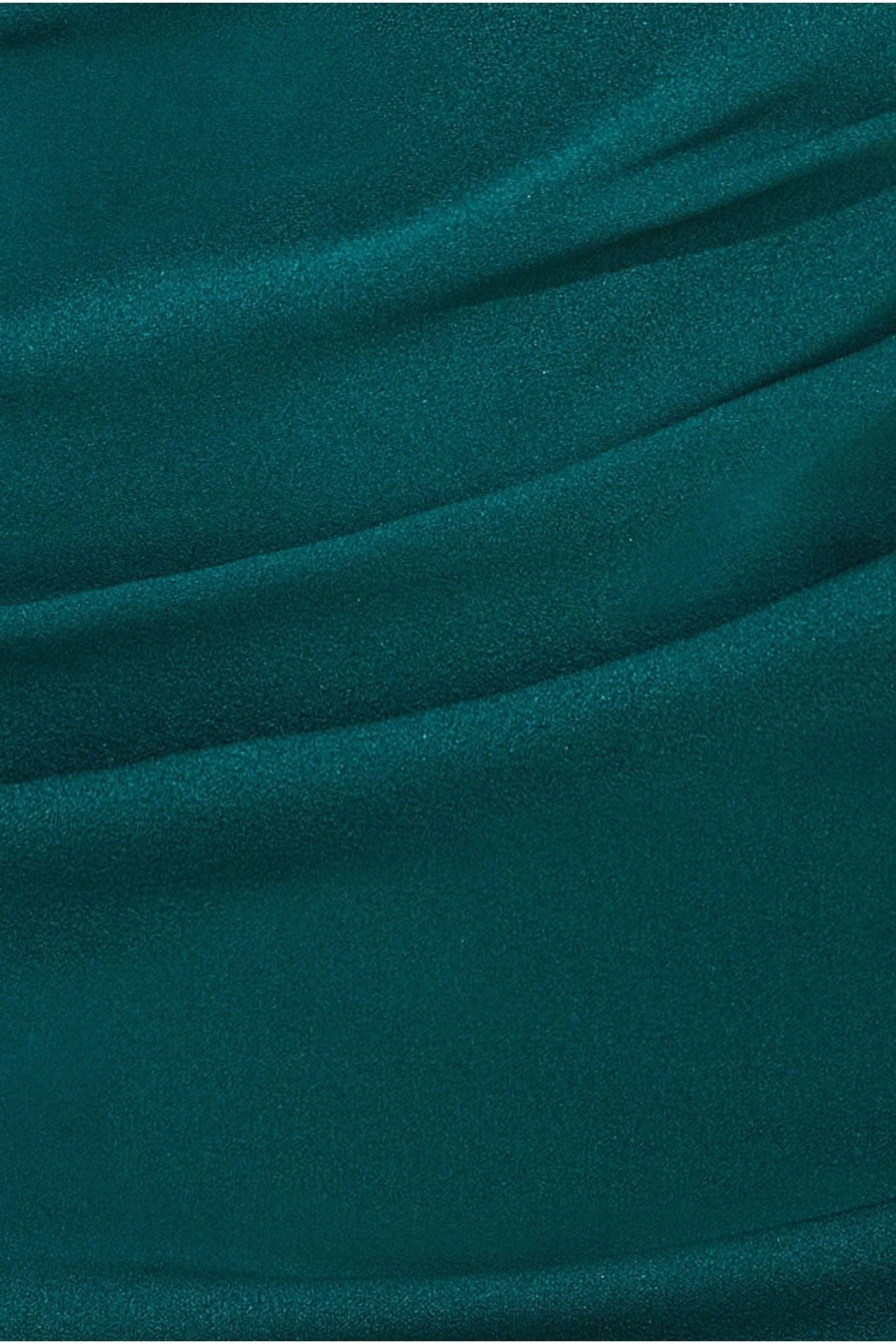 Goddiva Scuba Crepe Off The Shoulder Midi - Emerald Green 4 Goddiva Scuba Crepe Off The Shoulder Midi - Emerald Green - Image 4