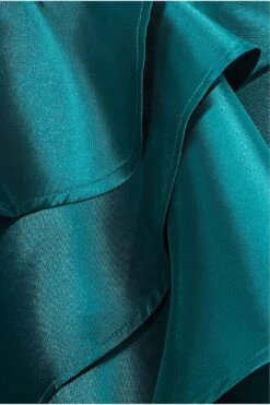 Goddiva Layered Frilled Midi Dress - Emerald Green 9 Goddiva Layered Frilled Midi Dress - Emerald Green -Sarto Vibe Sales FwobQgPh 15221