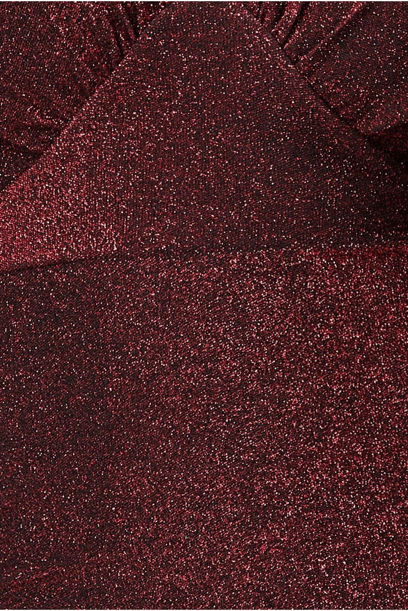 Goddiva Kimono Sleeve Lurex Midi Dress - Red 5 Goddiva Kimono Sleeve Lurex Midi Dress - Red - Image 5