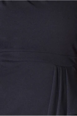 Goddiva Waterfall Sleeve Wrap Midi Dress - Black 7 Goddiva Waterfall Sleeve Wrap Midi Dress - Black -Sarto Vibe Sales Qu2svOWo 15536