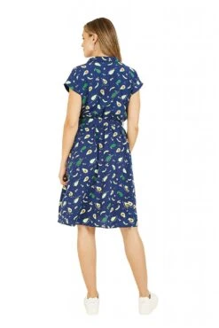 Yumi Recycled Avocado Print Wrap Over Dress With Pockets 8 Yumi Recycled Avocado Print Wrap Over Dress With Pockets -Sarto Vibe Sales b2IdSspY 14455