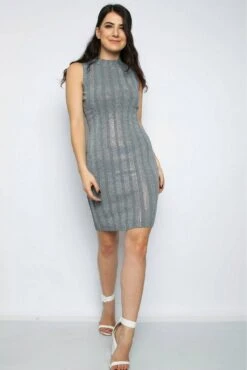 Aftershock London Diamante Bodycon Dress -Sarto Vibe Sales ckLZidIN 7485
