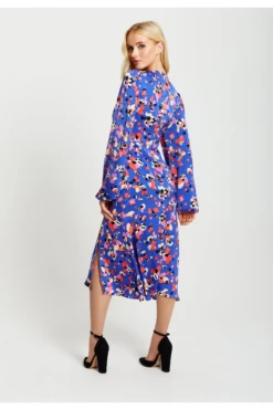 Liquorish Multicolour Abstract Dot Print Midi Dress -Sarto Vibe Sales ijDuLYJZ 12870