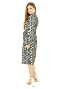 Yumi Multicolour Abstract Stripes Shirt Dress 6 Yumi Multicolour Abstract Stripes Shirt Dress -Sarto Vibe Sales lDudwssc 14808